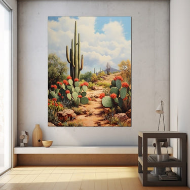 Painting of Cactuses